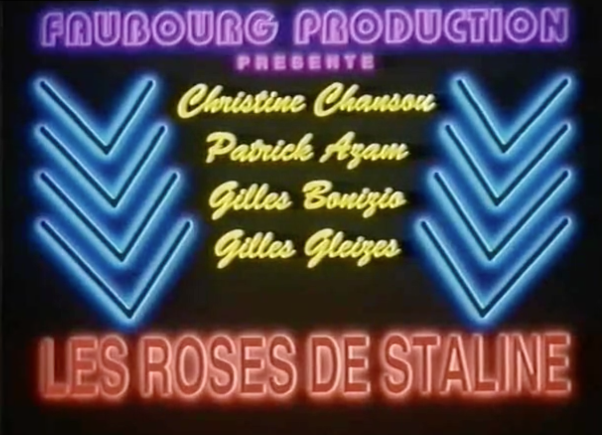 Les roses de Staline